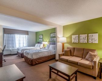 Sleep Inn and Suites Harrisonburg near University - Harrisonburg - Soveværelse