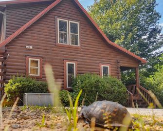 Luxury Cabin 45 Min to Asheville Hot Tub & Fire pit - Marion - Building