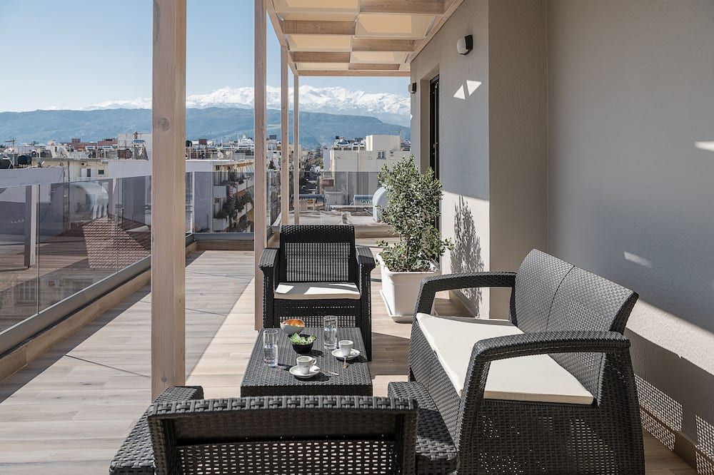 Morum City Hotel Chania - חאניה - מרפסת