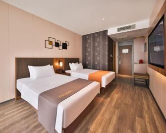 Jasmine Hotel (Tianjin Binhai Jiefang Road Pedestrian Street) - Tiençin - Yatak Odası