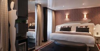 Hotel Du Vieux Saule - Paris - Bedroom