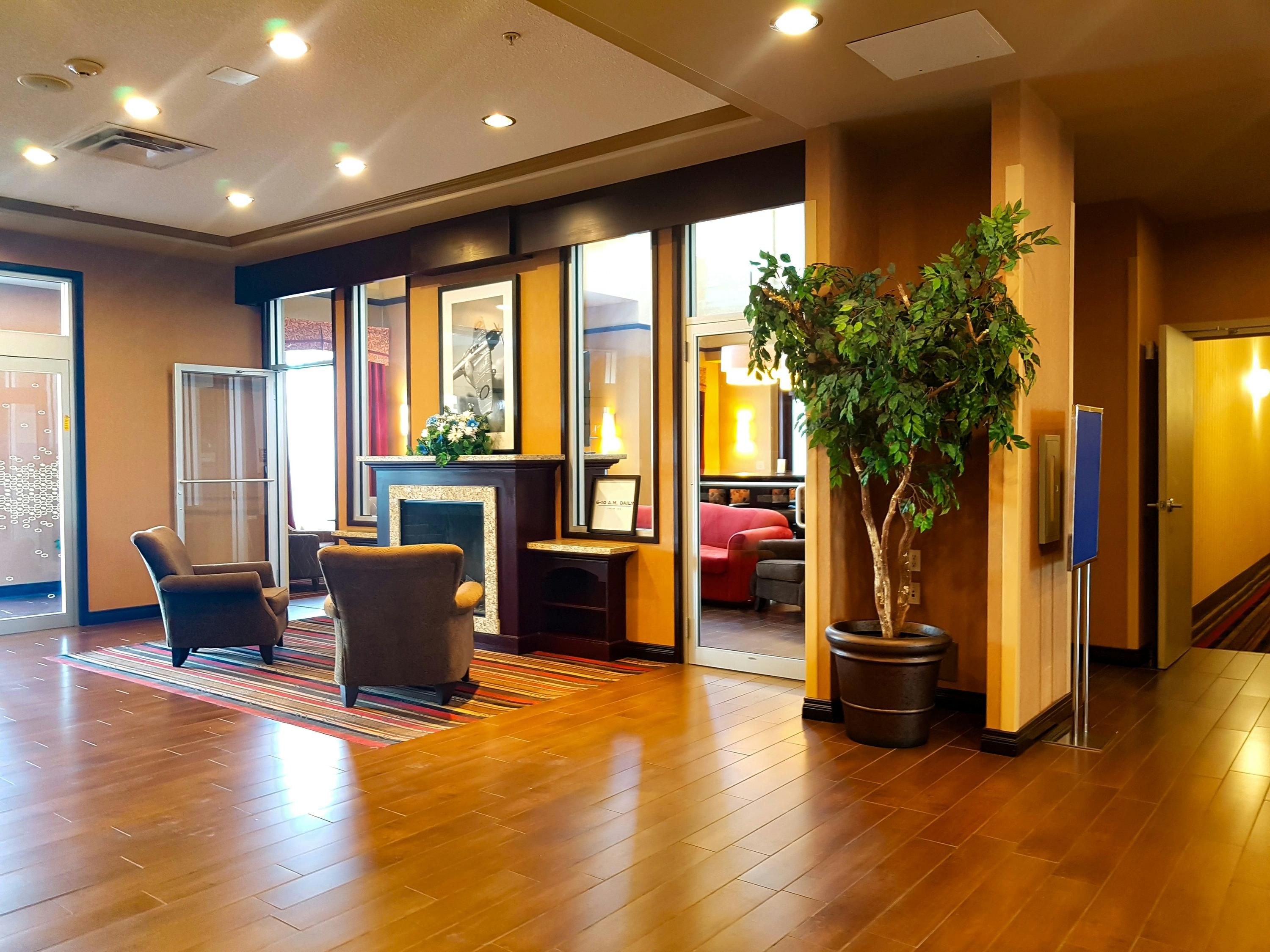 Hampton Inn & Suites by Hilton Edmonton International Airport - Leduc - Resepsjon