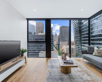 Collins House Apartments By Cllix - Melbourne - Wohnzimmer