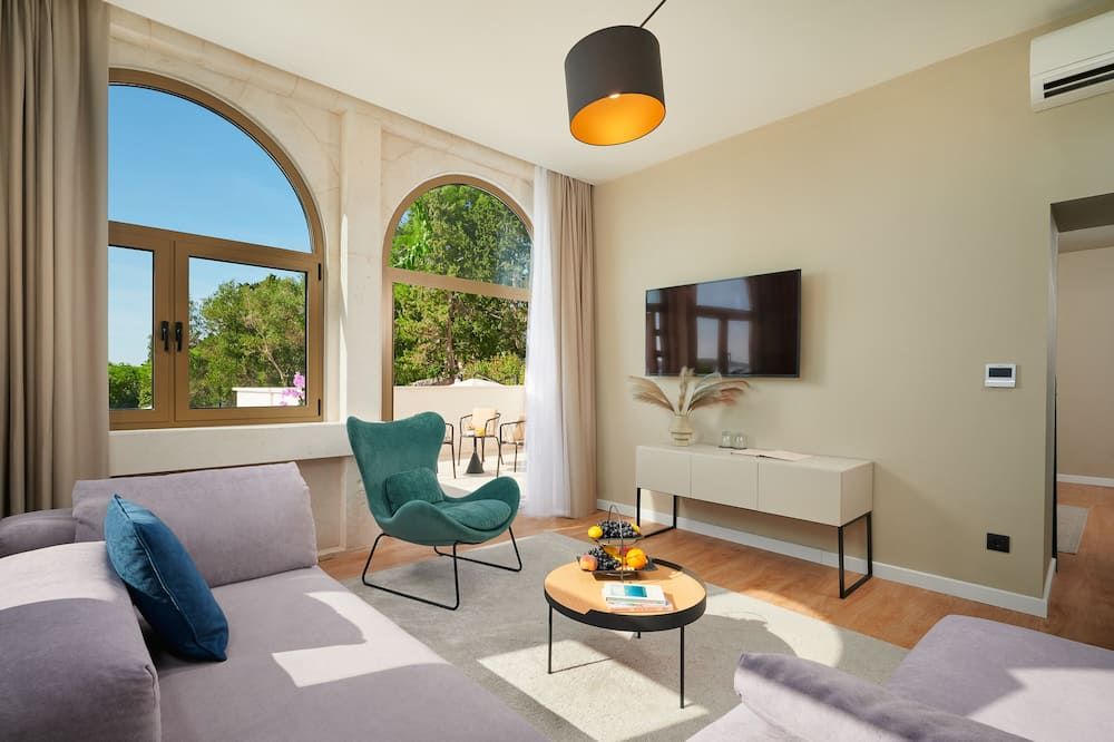 هوتل مويسي بلو آند جرين أواسيز - لبالغين فقط - Hvar - غرفة معيشة