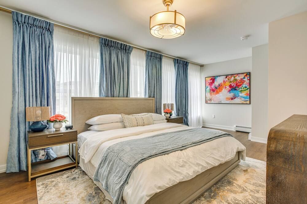 Luxe Atlantic City Stay: Walk to Beach & Boardwalk - אטלנטיק סיטי - חדר שינה