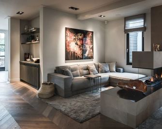 Boutique Hotel Villa Kranenbergh - Bergen - Living room