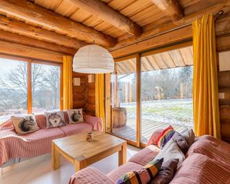 Chalet l'Epicurien - Au calme avec grand jardin - Saint-Martin-du-Puy - Sala de estar