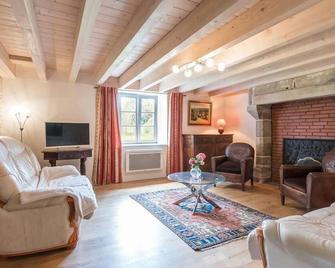 Cottage in the Valley, private garden, capacity 6 pers. - Villersexel - Living room