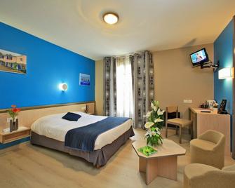 Hôtel Entre Terre et Mer - Beauvoir-sur-Mer - Schlafzimmer