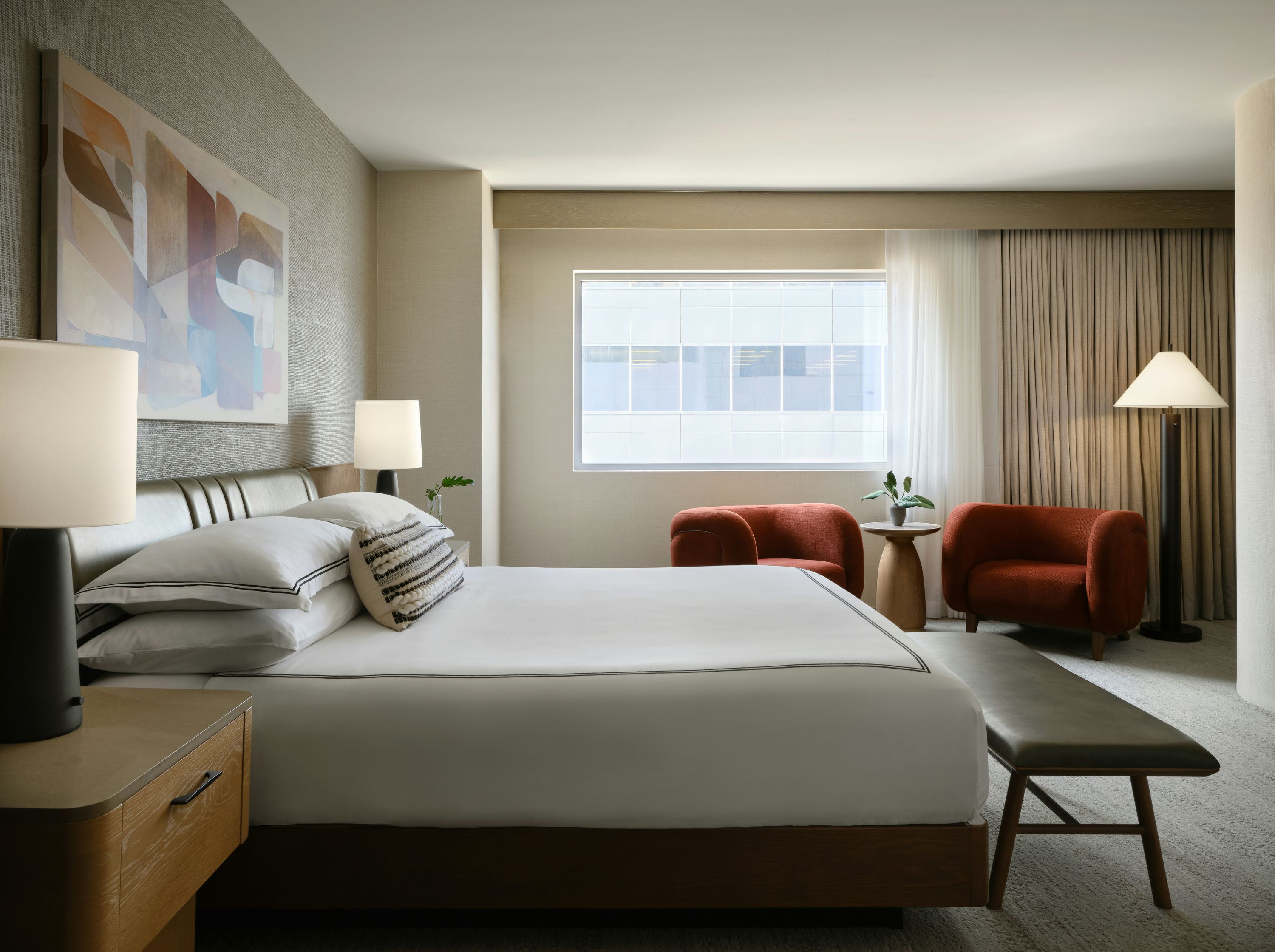 Kimpton Hotel Palomar Phoenix By IHG - פיניקס - חדר שינה