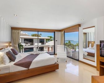 نادي شاطئ وفندق سبا ذا دينكي روك لاونج - كوه ساموي - غرفة نوم