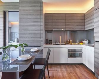 Pan Pacific Serviced Suites Beach Road, Singapore - Singapore - Kitchen