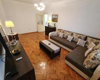 Vrsac City Center Apartment Overlooking - Vršac - Living room