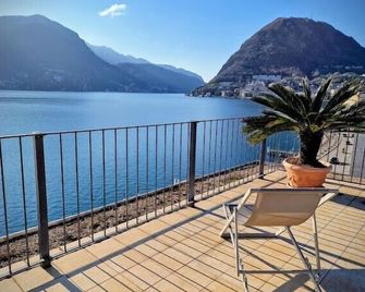 沃爾特湖酒店 - 盧加諾 - 陽台