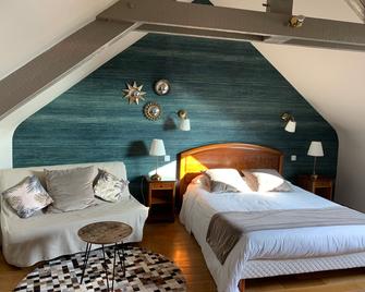 Les maisons de la Métairie du Vauhariot-Piscine Couverte et Vue Mer-Résidence Hôtelière - Cancale - Bedroom