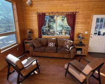 Magnificent Rocky Mountain Views - 15 Mins to Colorado Springs - Cascade-Chipita Park - Living room