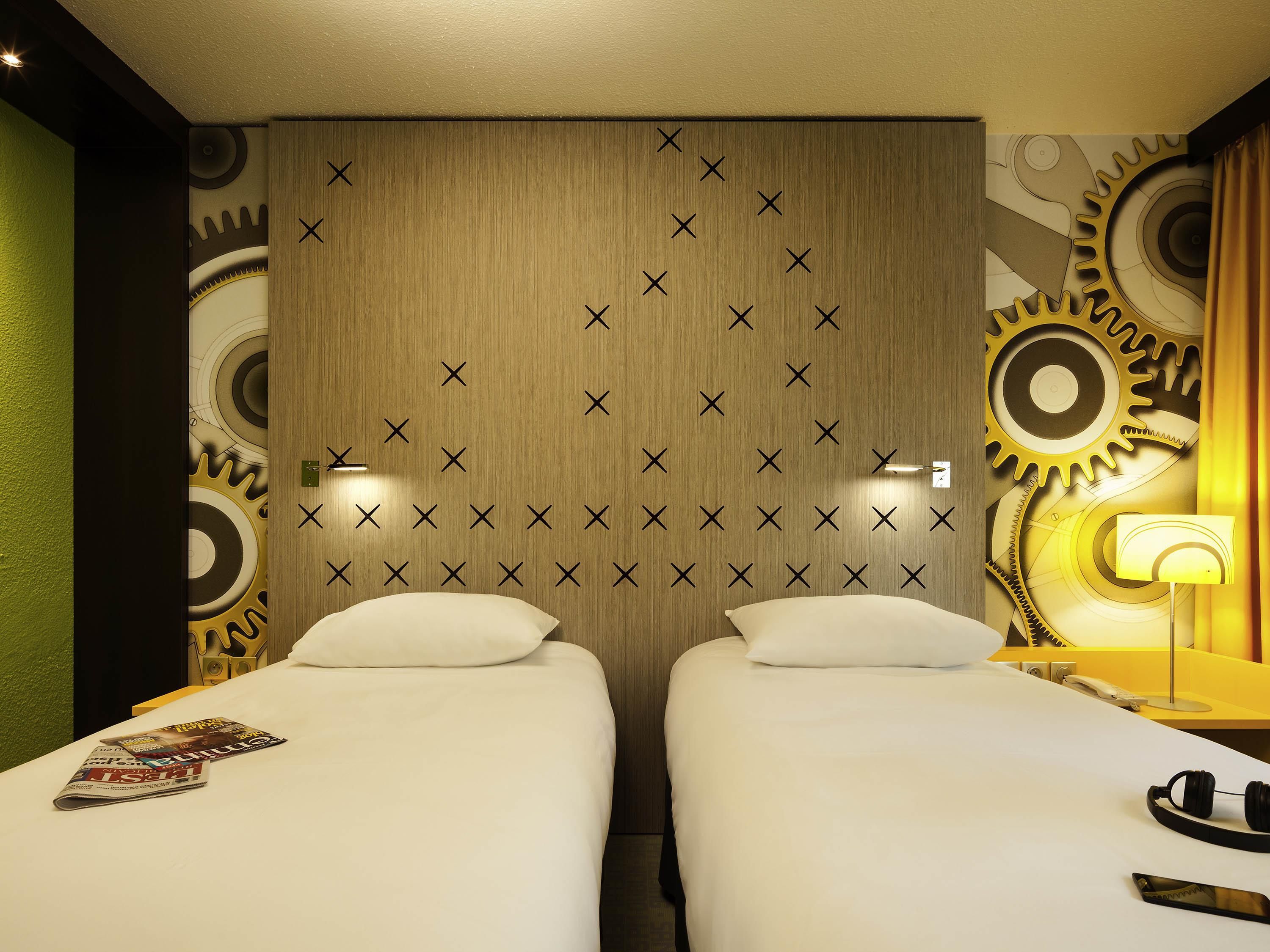 ibis Styles Besançon - בזאנסו - חדר שינה