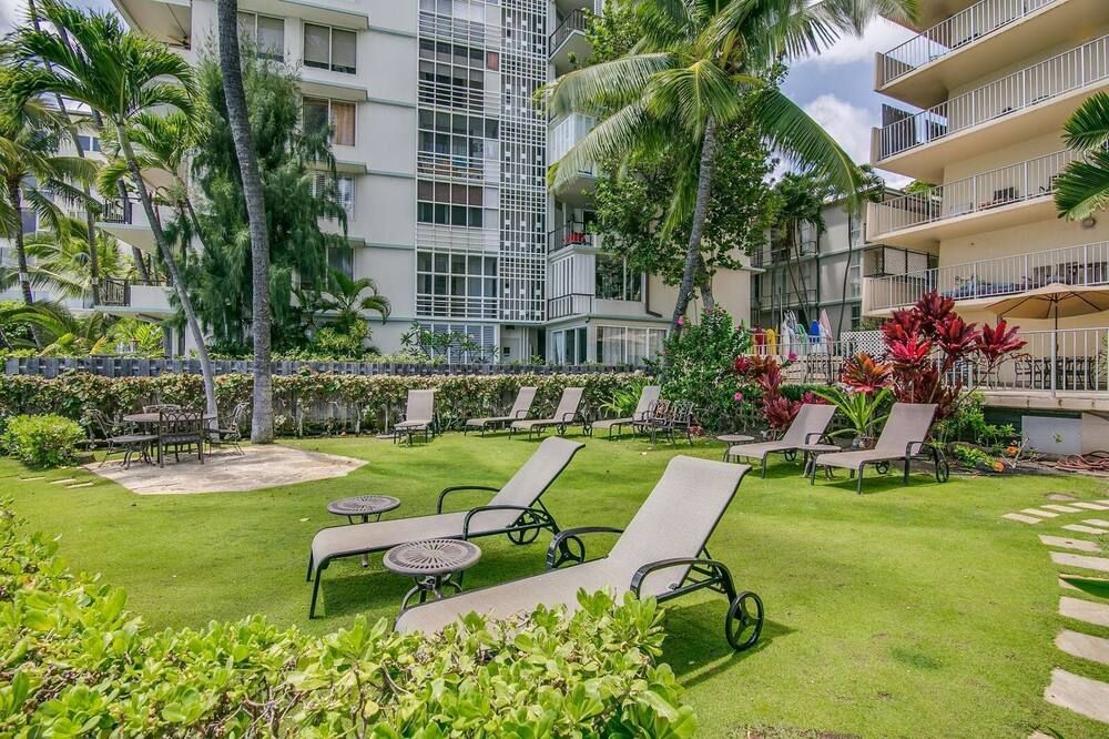 Ocean Facing-14th Fl Gold Coast/Penthouse @ Diamond Head Beach Hotel - هونولولو - شرفة مرصوفة