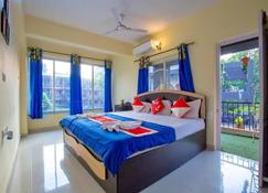 2bhk Stunning Apartment With Pool - Anjuna - Bedroom