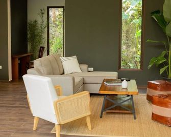 Villa 18 within Chial Reserve Near Resort District - Benque Viejo del Carmen - Living room