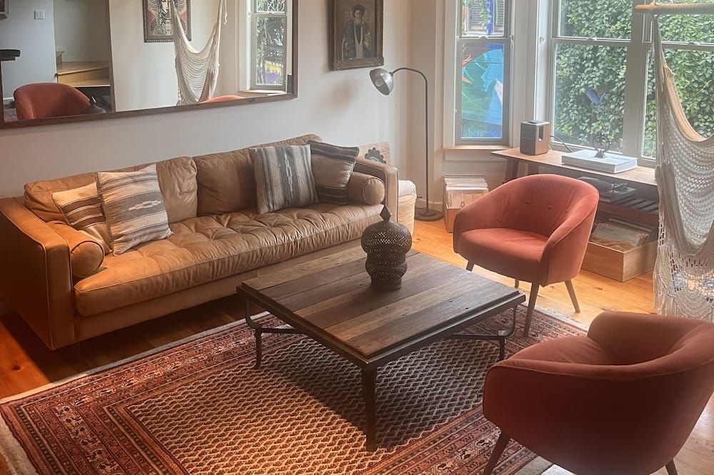 The beautiful balmy Alley House - San Francisco - Living room