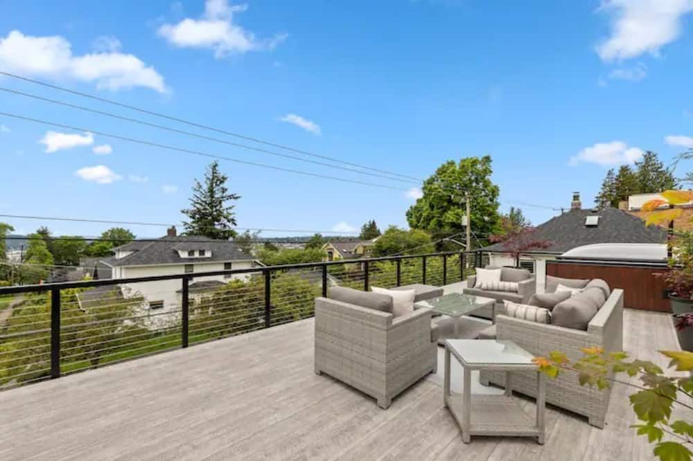 Guesthouse in Phinney Ridge with Rooftop Deck - سياتل - شرفة