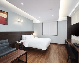 ليون هوتل - بوسان - غرفة نوم