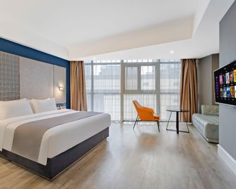 Lano Hotel Jiangsu Huai'an Qinghe District Heping Road Jiafu Square - Huai'an - Slaapkamer