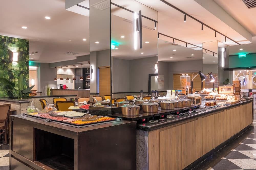 Parque Balneário Hotel Santos by Castelo Itaipava - Santos - Buffet