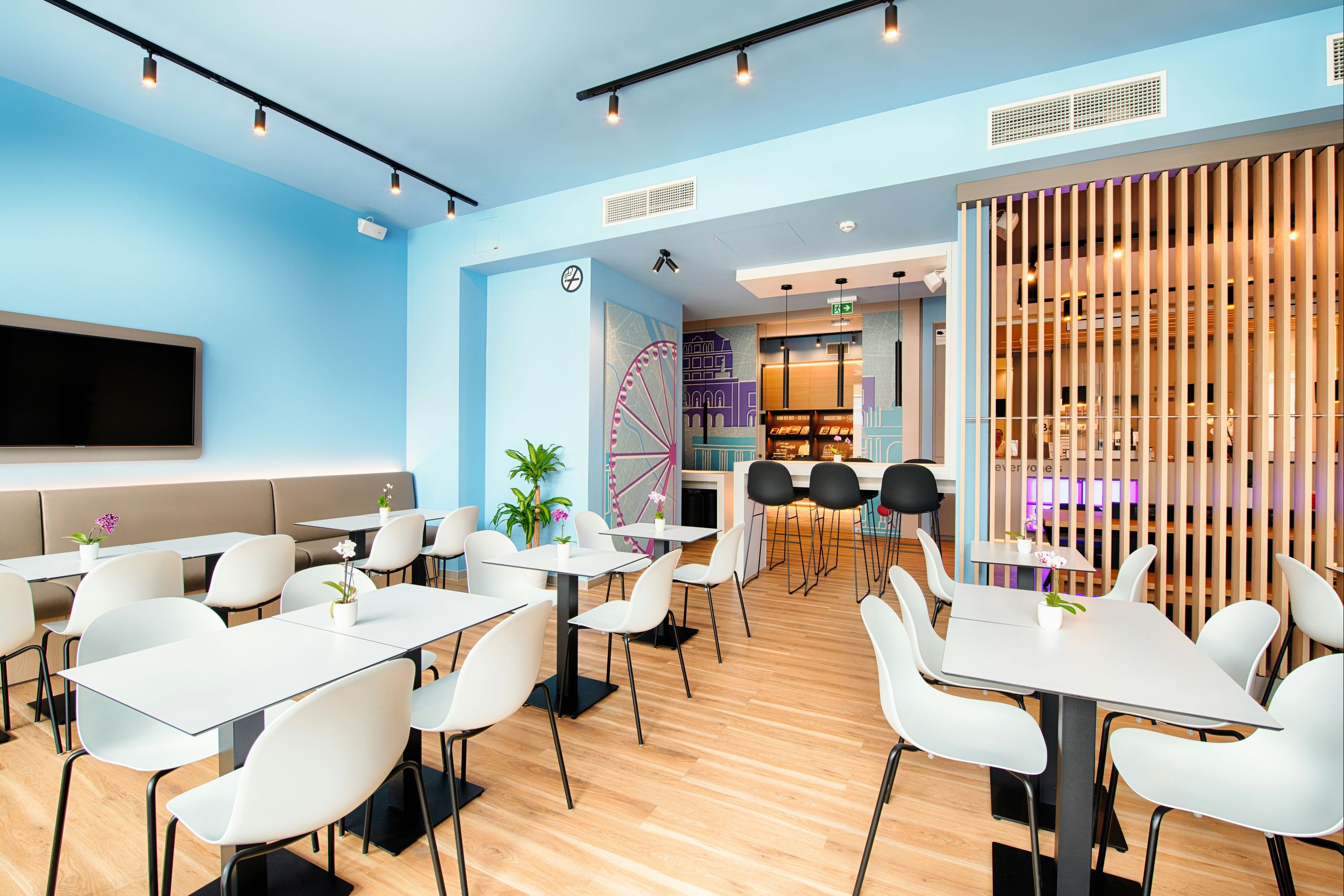 B&B Hotel Wien-Meidling - וינה - מסעדה