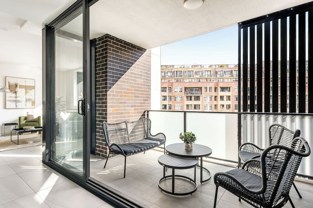 Pyrmont Apartments by Urban Rest - סידני - מרפסת