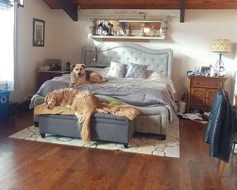 Perfect entertainment home, 20 x 40 in-ground pool pool table, bar, gym, & more - Brookfield - Bedroom