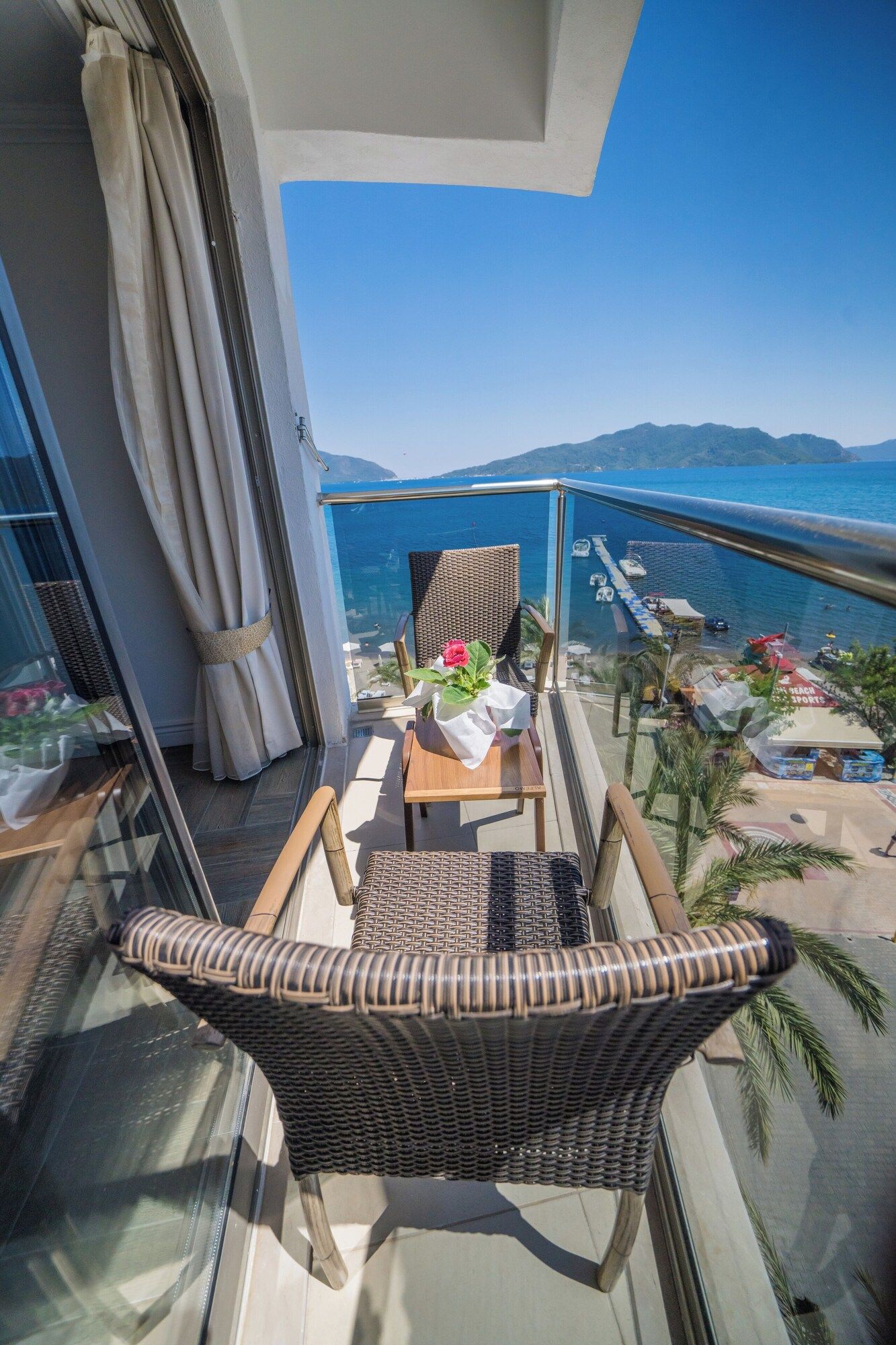 Aurasia Beach Hotel - Marmaris - Balkón