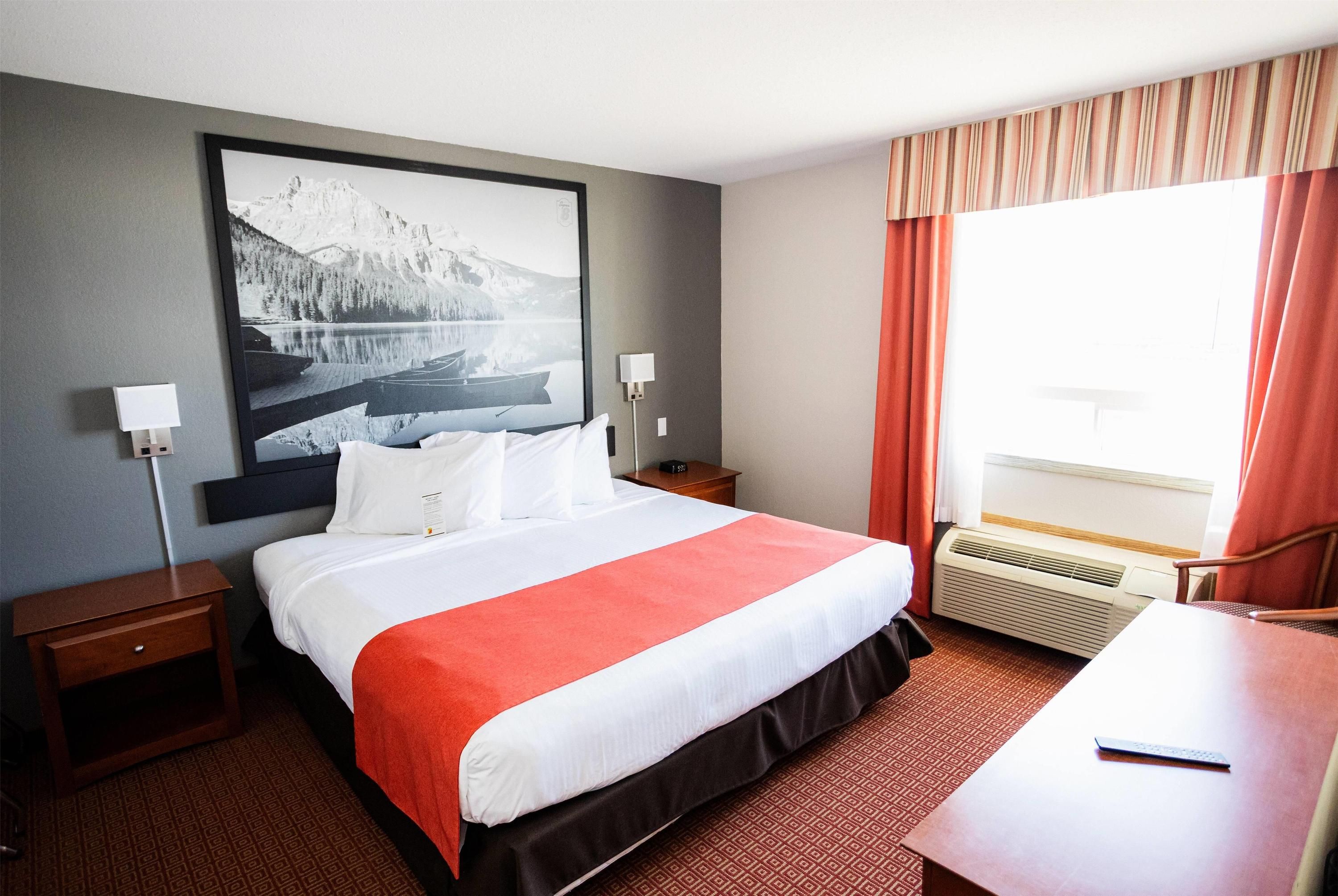 Super 8 by Wyndham Drayton Valley - Drayton Valley - Schlafzimmer