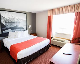 Super 8 by Wyndham Drayton Valley - Drayton Valley - Schlafzimmer