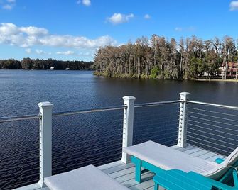 Lakefront Cottage with Gorgeous Sunset Views and Fishing from the Dock - Odessa - Балкон