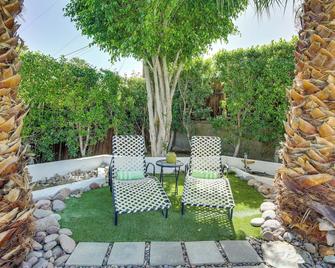 5 Blocks to El Paseo Palm Desert Casita with Pool - Palm Desert - Innenhof