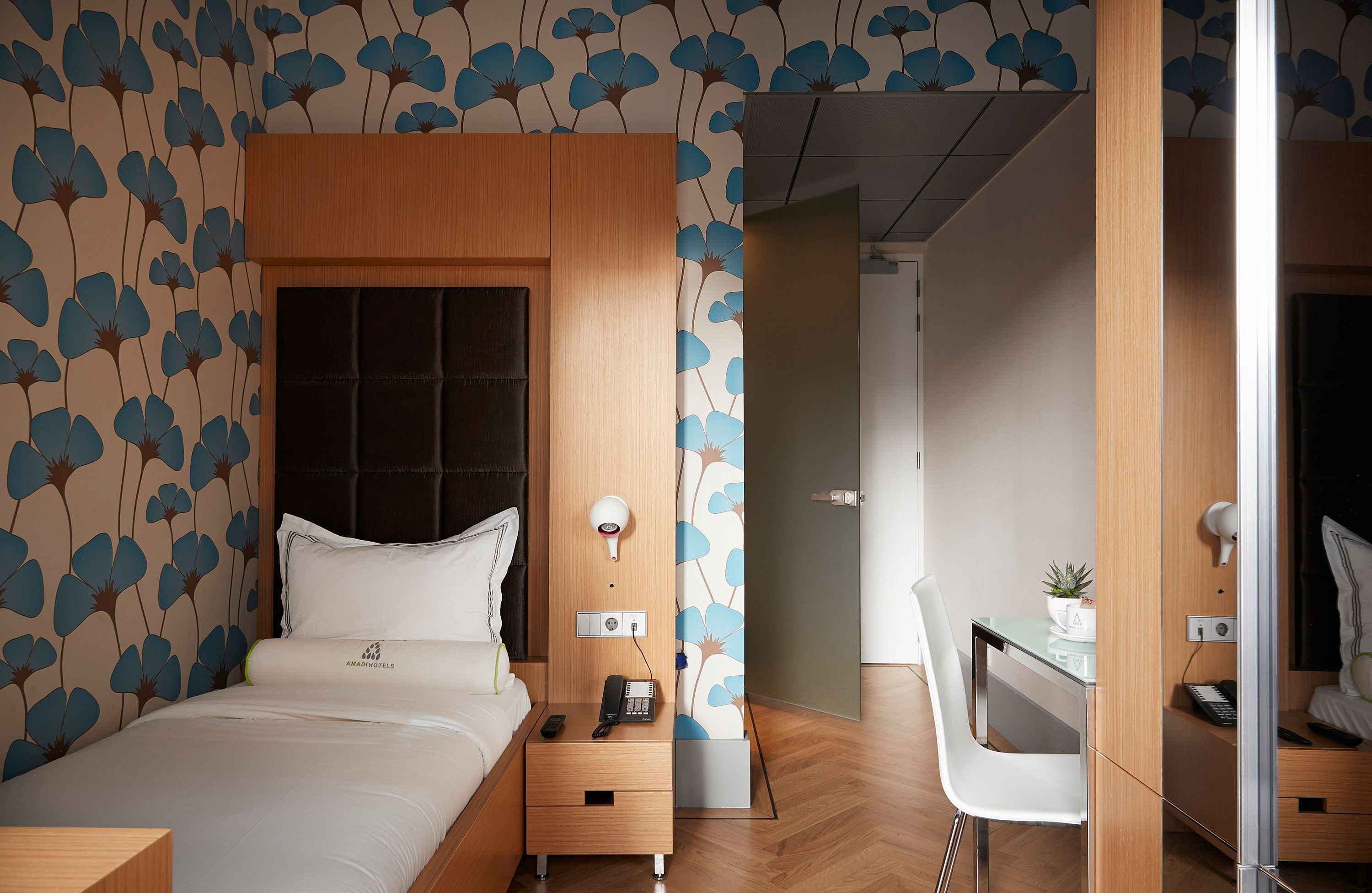 Bedroom view of Amadi Park Hotel