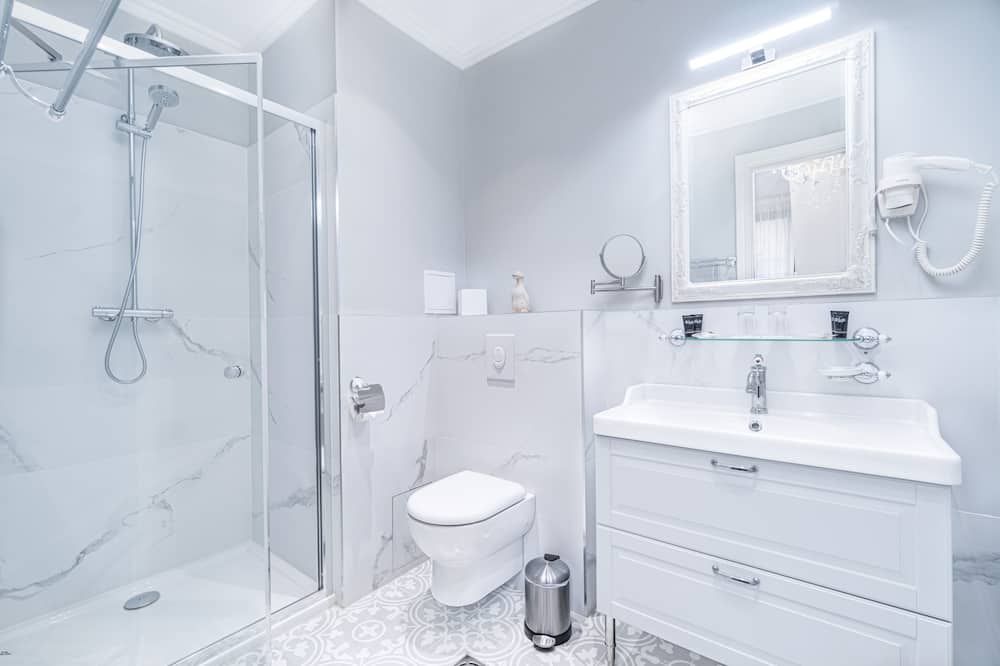 Bathroom view of Forums Boutique Hotel