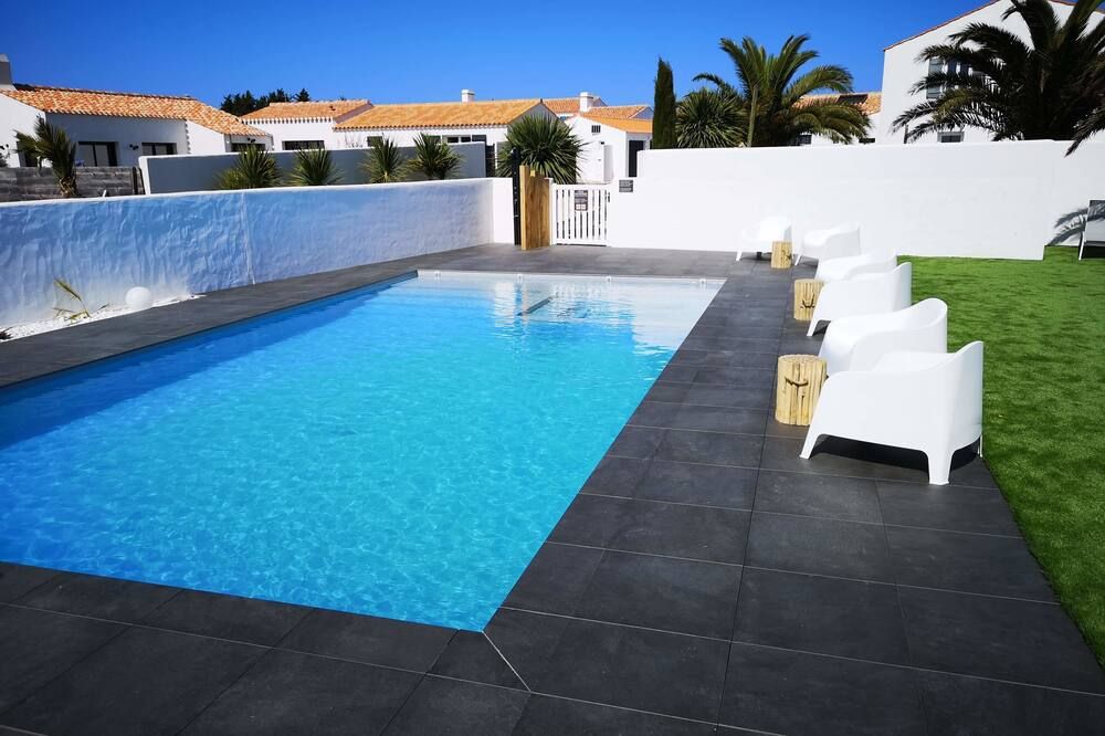 Hotel Ancre Marine - נורמוטייה אן לאיל - בריכה