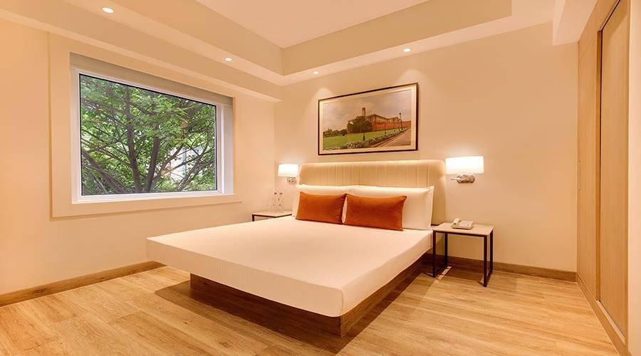 Lemon Tree Hotel, Delhi Airport - ניו דלהי - חדר שינה