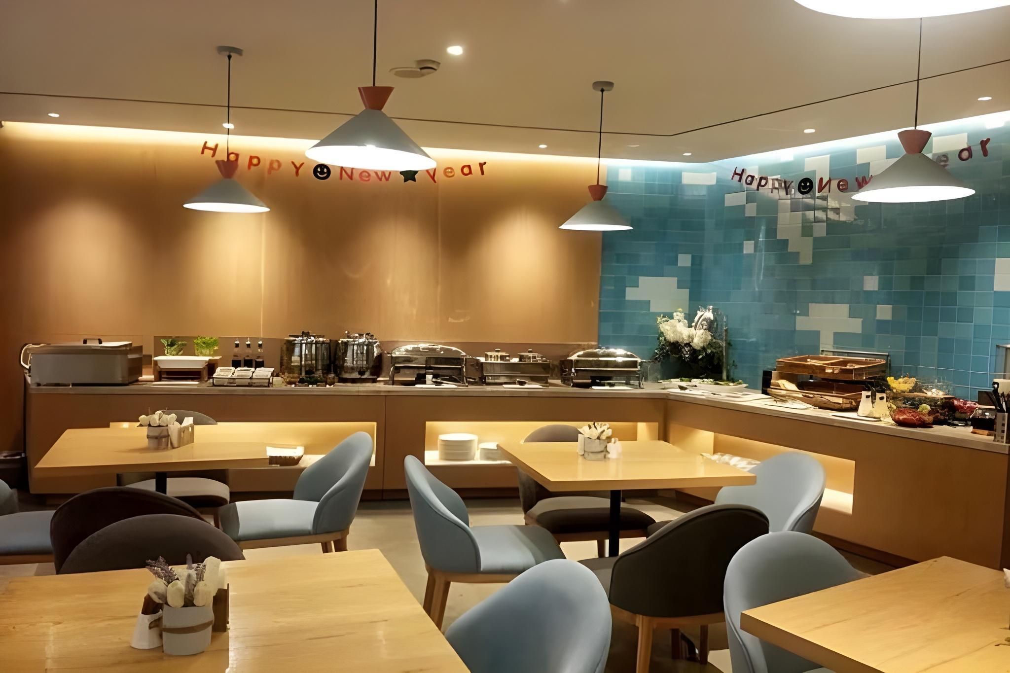 Home Inn Neo Jincheng Zezhou Road Wumao Plaza City Government - Jincheng - Restaurace
