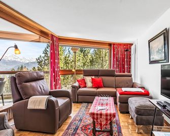 Apartment Mischabels 1 by Interhome - Crans-Montana - Living room