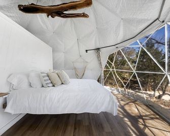 Cloud Dome W Private Hot Tub and Outdoor Shower - Fredericksburg - Schlafzimmer