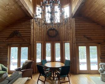 Log Cabin Retreat on 40 Acres - Hartland