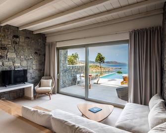 Hotel Milos Sea Resort - Plaka - Wohnzimmer