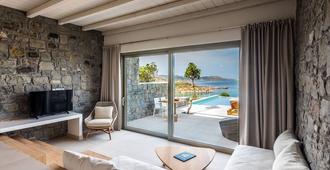 Hotel Milos Sea Resort - Plaka - Living room