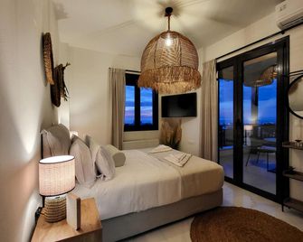 Villa in Sfakaki with Pool near Beach - Sfakaki - Bedroom