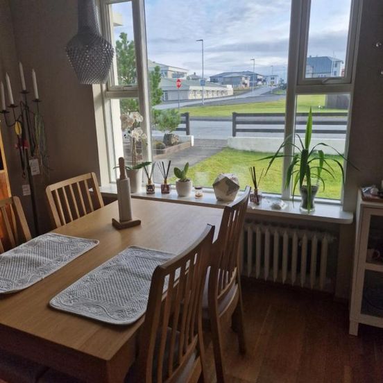 Dining room view of Sól - S12 guesthouse