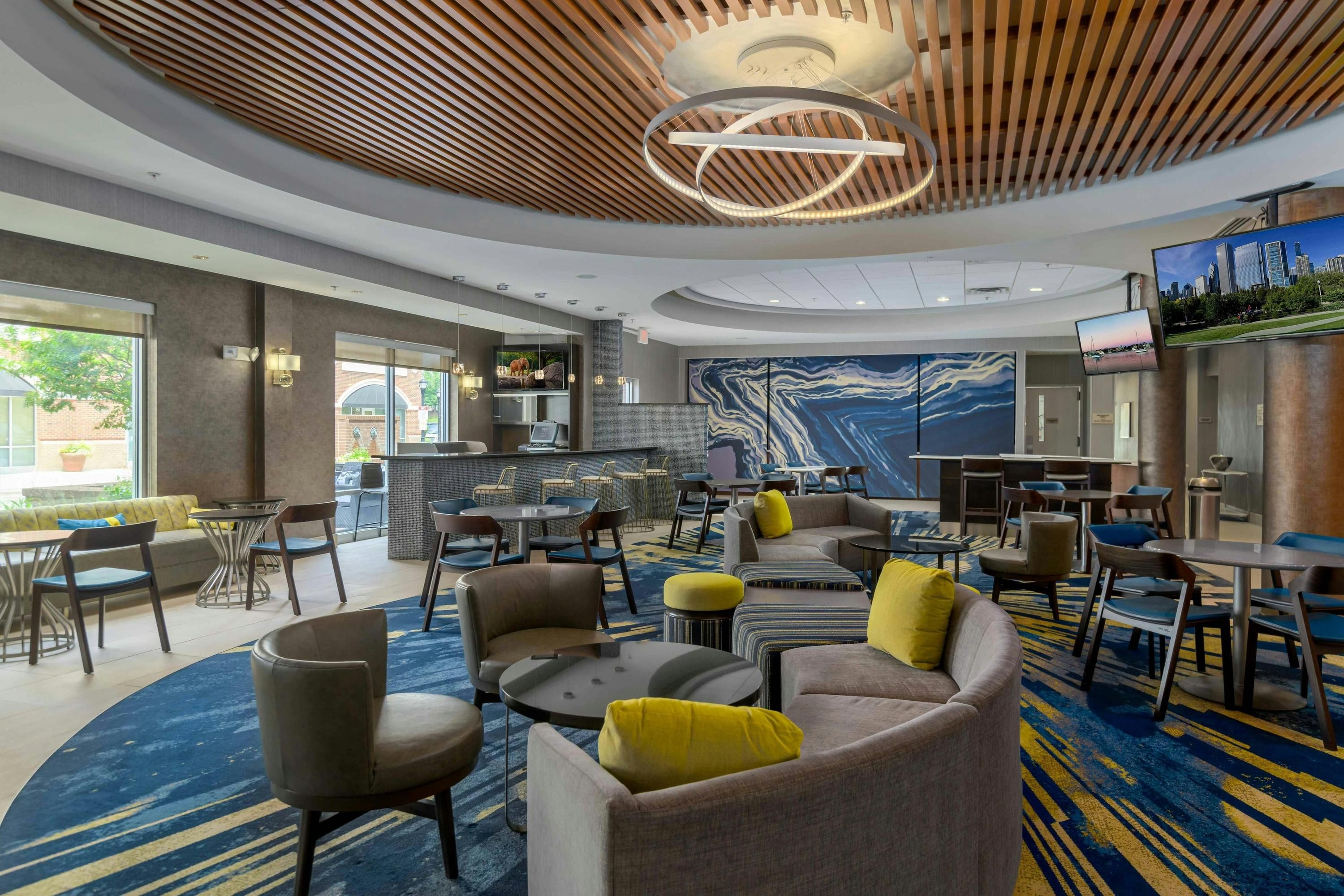 SpringHill Suites by Marriott Durham Chapel Hill - Durham - Lounge